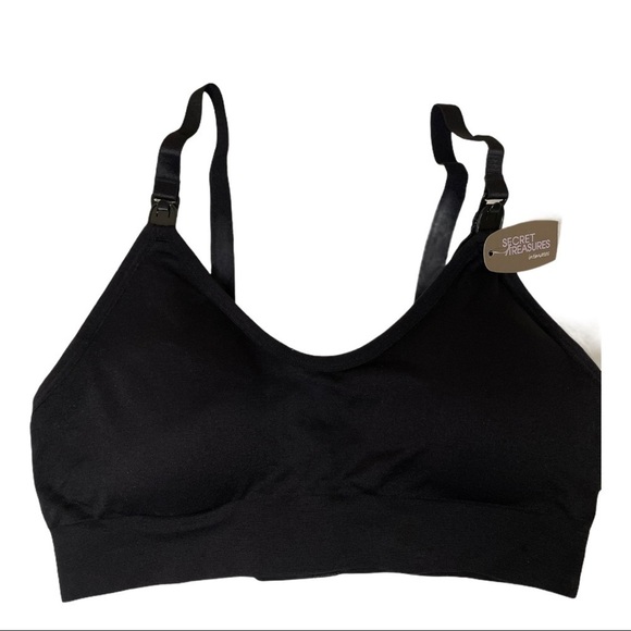 New Nursing Bra Cami + Nursing Cover - Picture 1 of 8